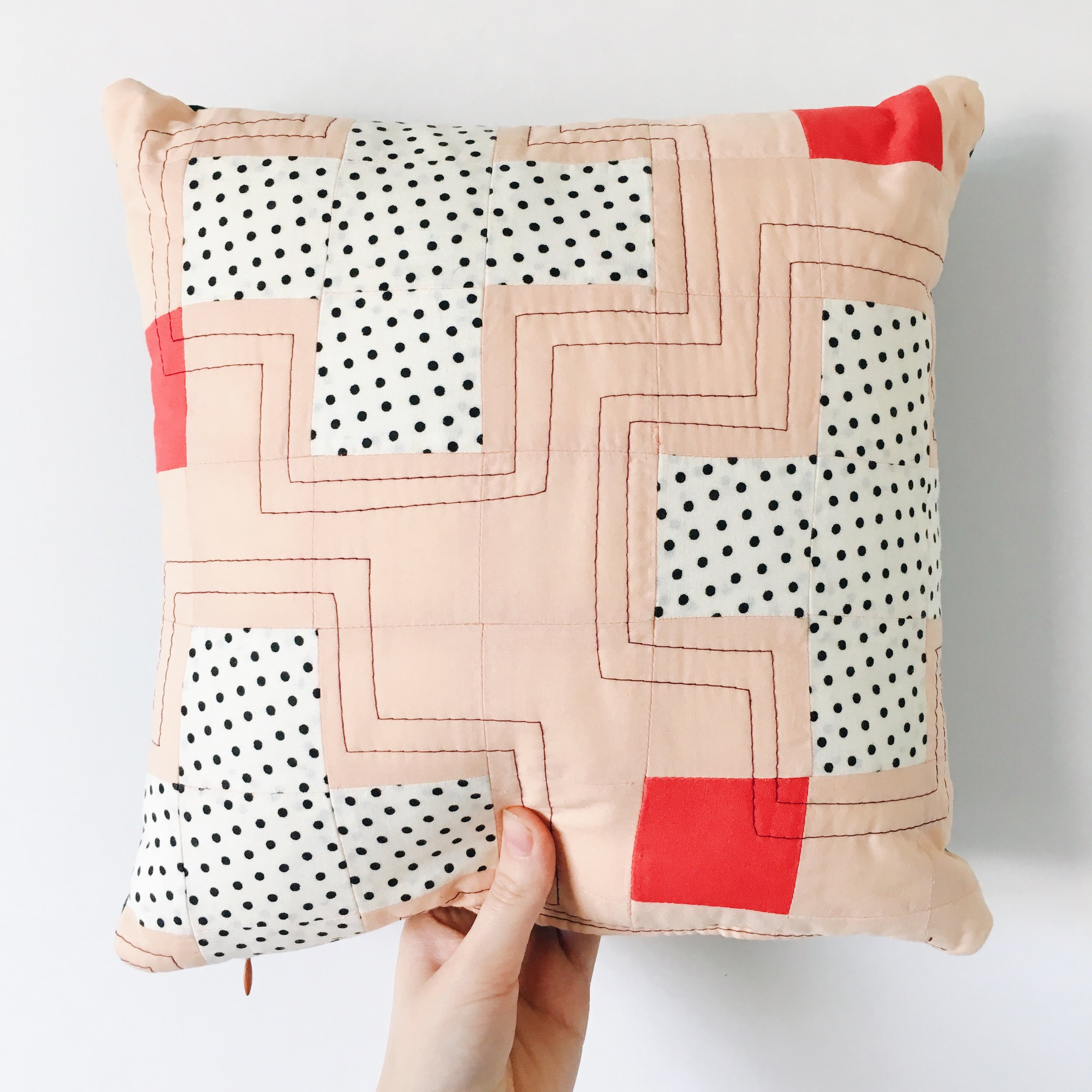 Quilted Pillow by Sunfern Studio // SHOP @ sunfernstudio.com