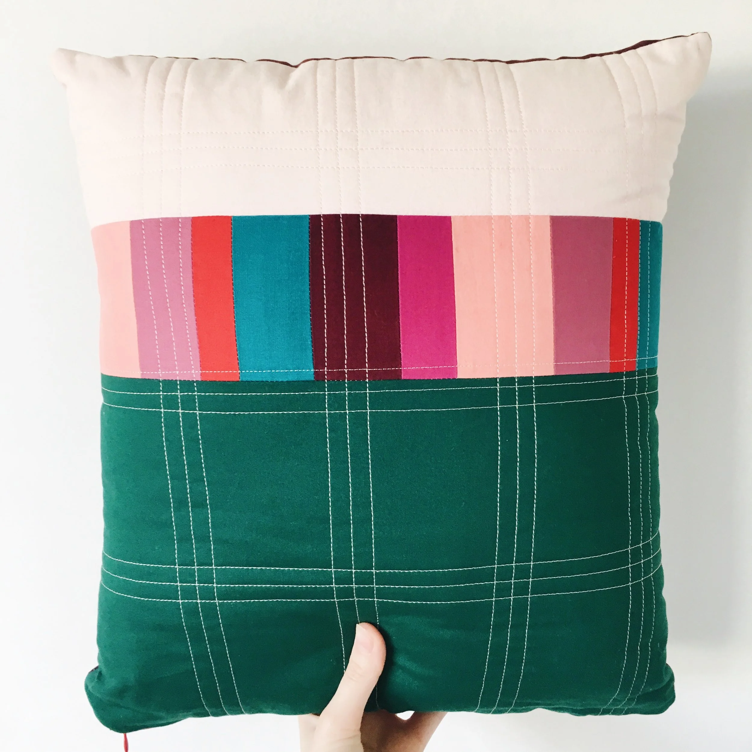 Quilted Pillow by Sunfern Studio // SHOP @ sunfernstudio.com
