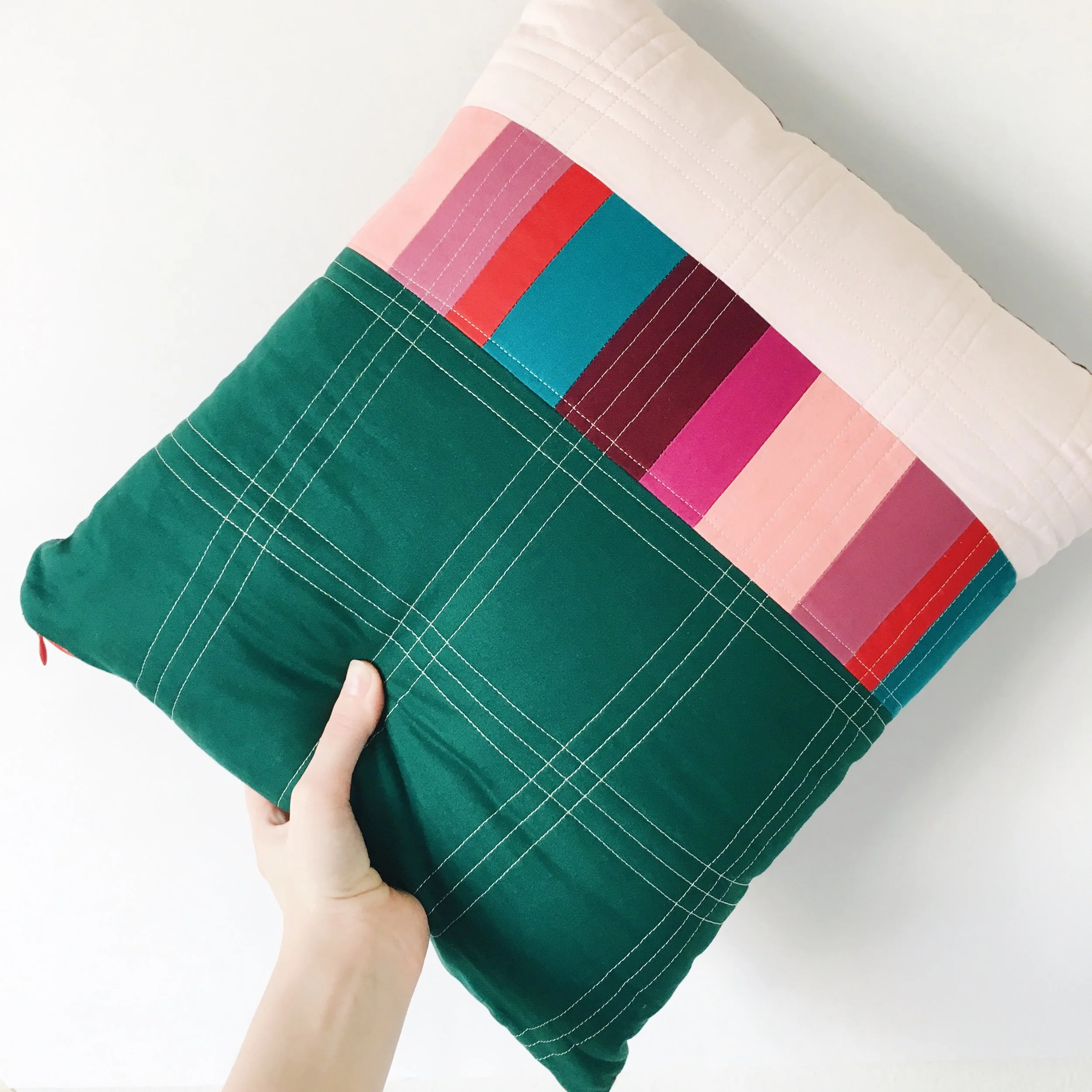 Quilted Pillow by Sunfern Studio // SHOP @ sunfernstudio.com