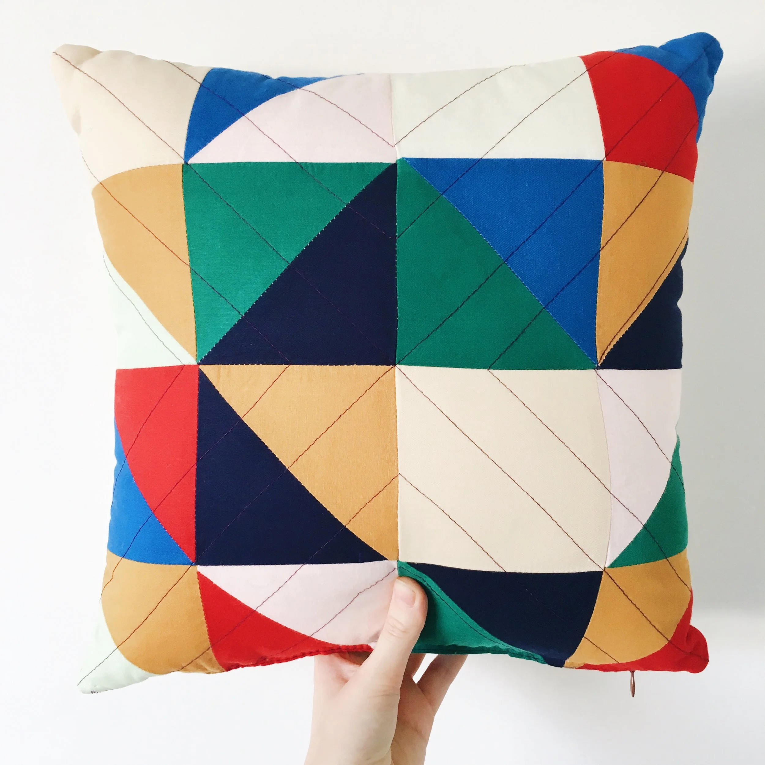 Quilted Pillow by Sunfern Studio // SHOP @ sunfernstudio.com