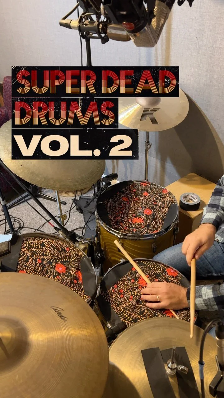 SUPER DEAD DRUMS SAMPLE PACK VOL 1 — Jake Reed