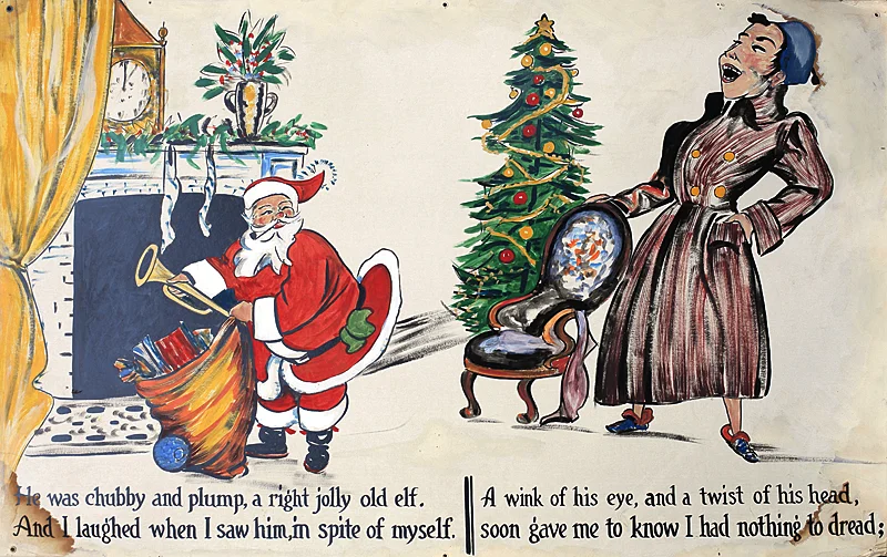 Painting by former PRR employee William W. Seigford, Jr., circa 1953. Photo reproduction by Michael Froio
