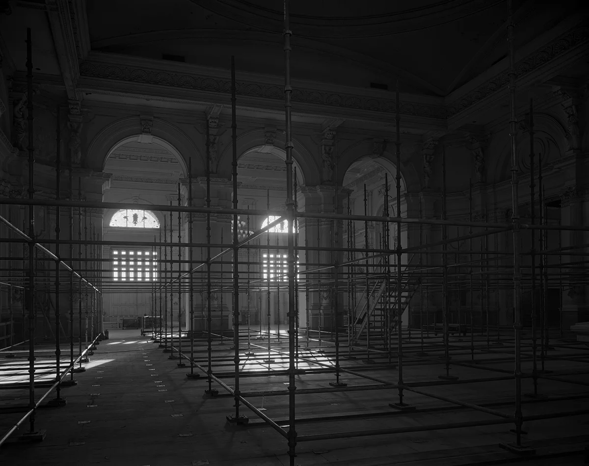 Grand Hall and Entry. Memorial Hall, Fairmount Park. January, 2007