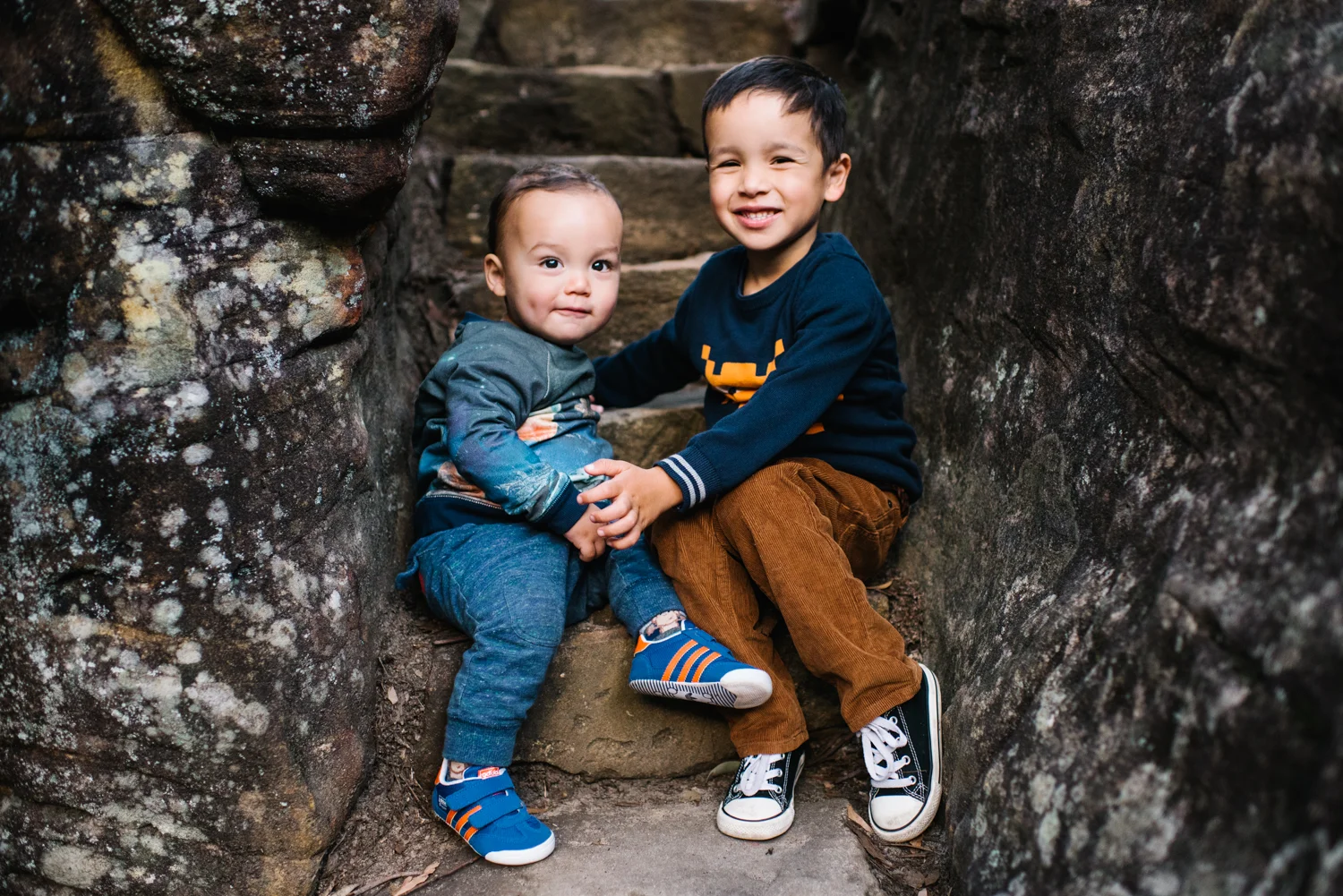 Brothers at Bobbin Head