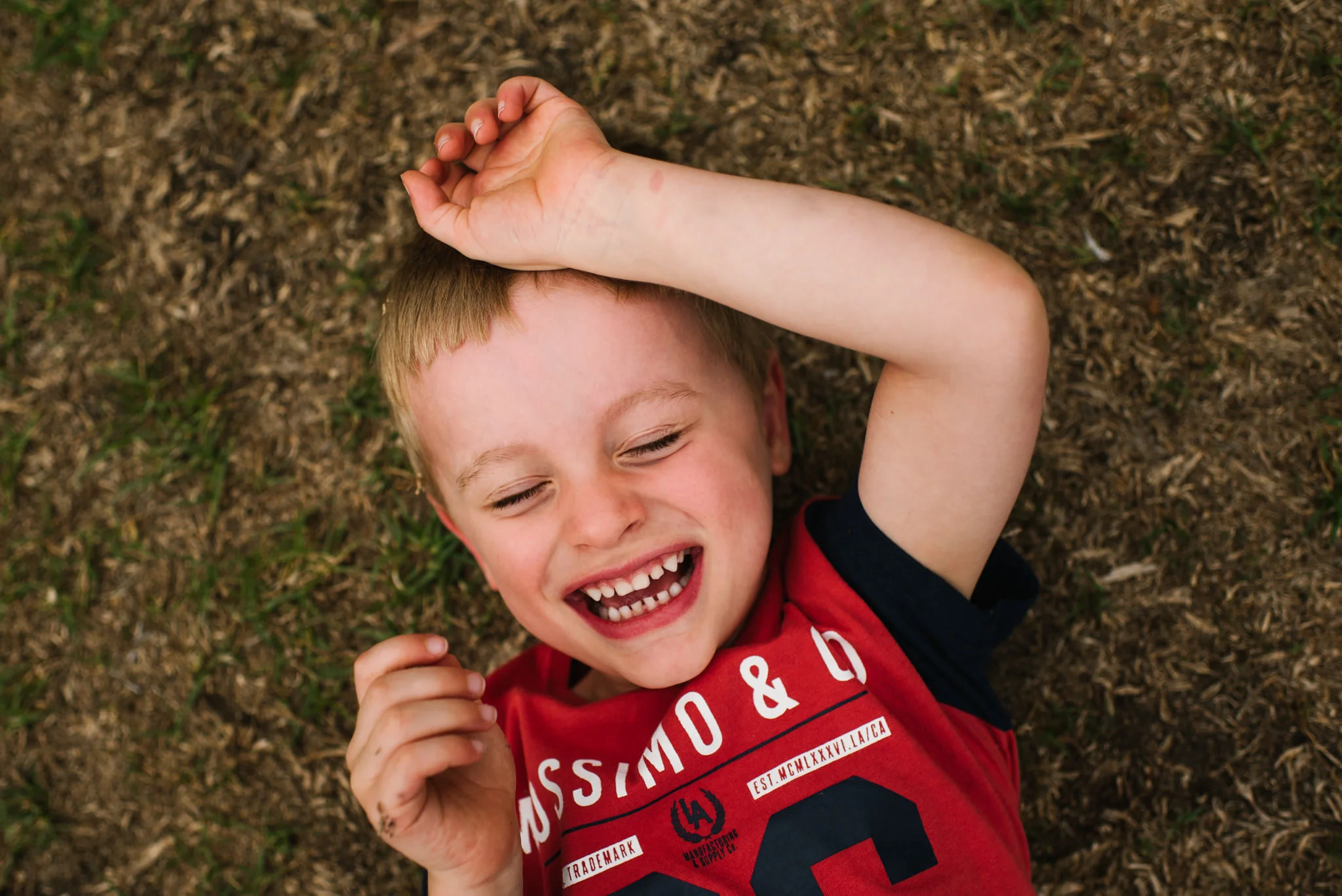 family photos sydney boy having fun