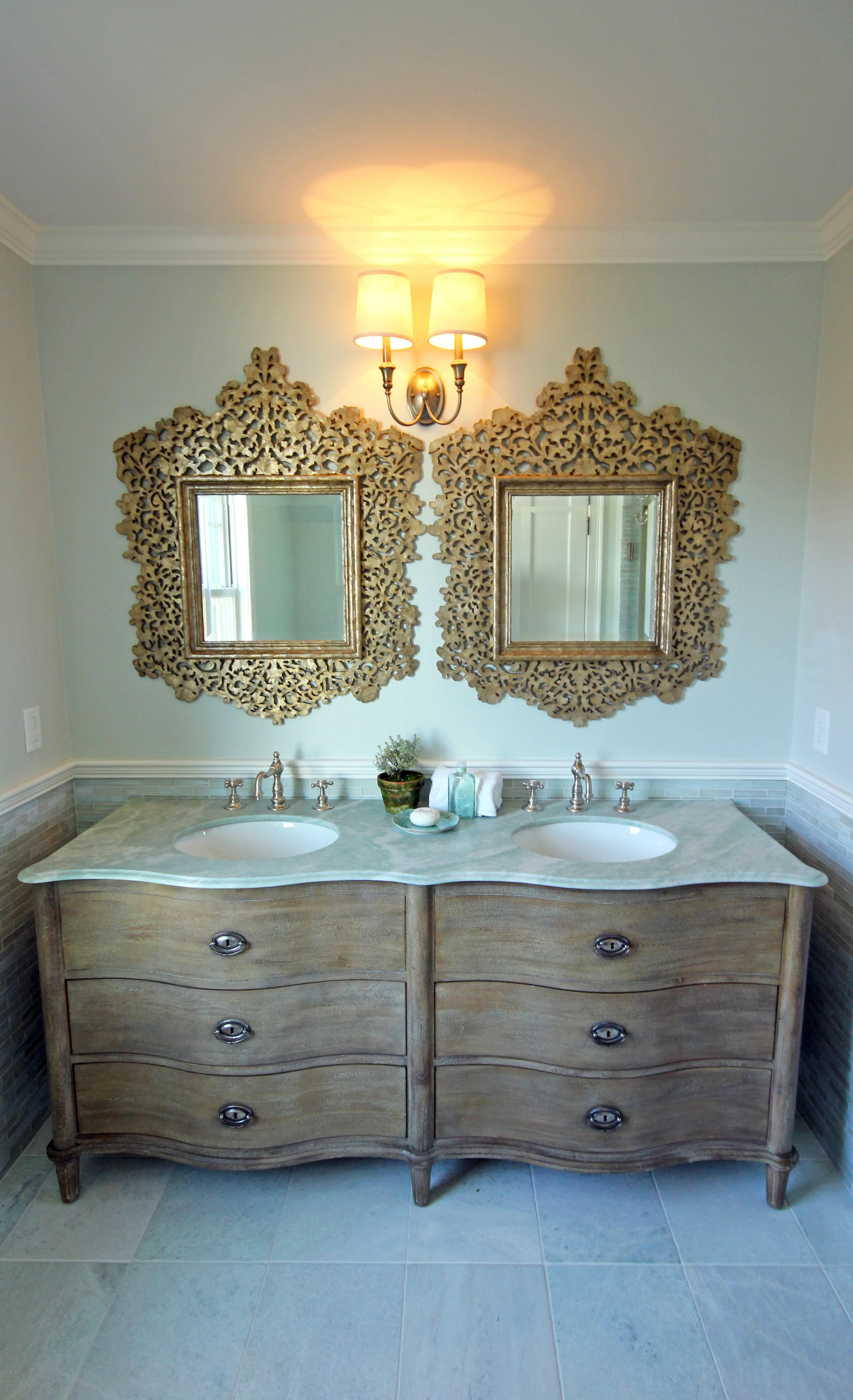 Guest Bathroom, Spaces Kennebunkport Design
