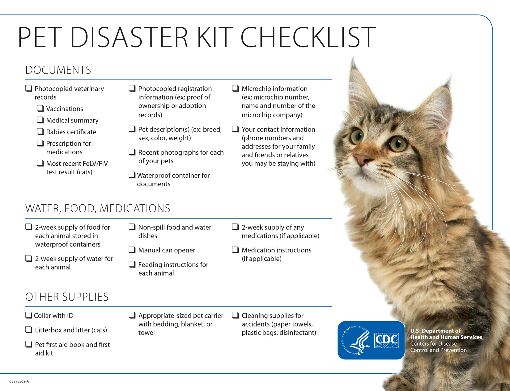 Disaster Preparedness: Prepare a Pet Disaster Kit — River Landings Animal  Clinic in Bradenton, Florida