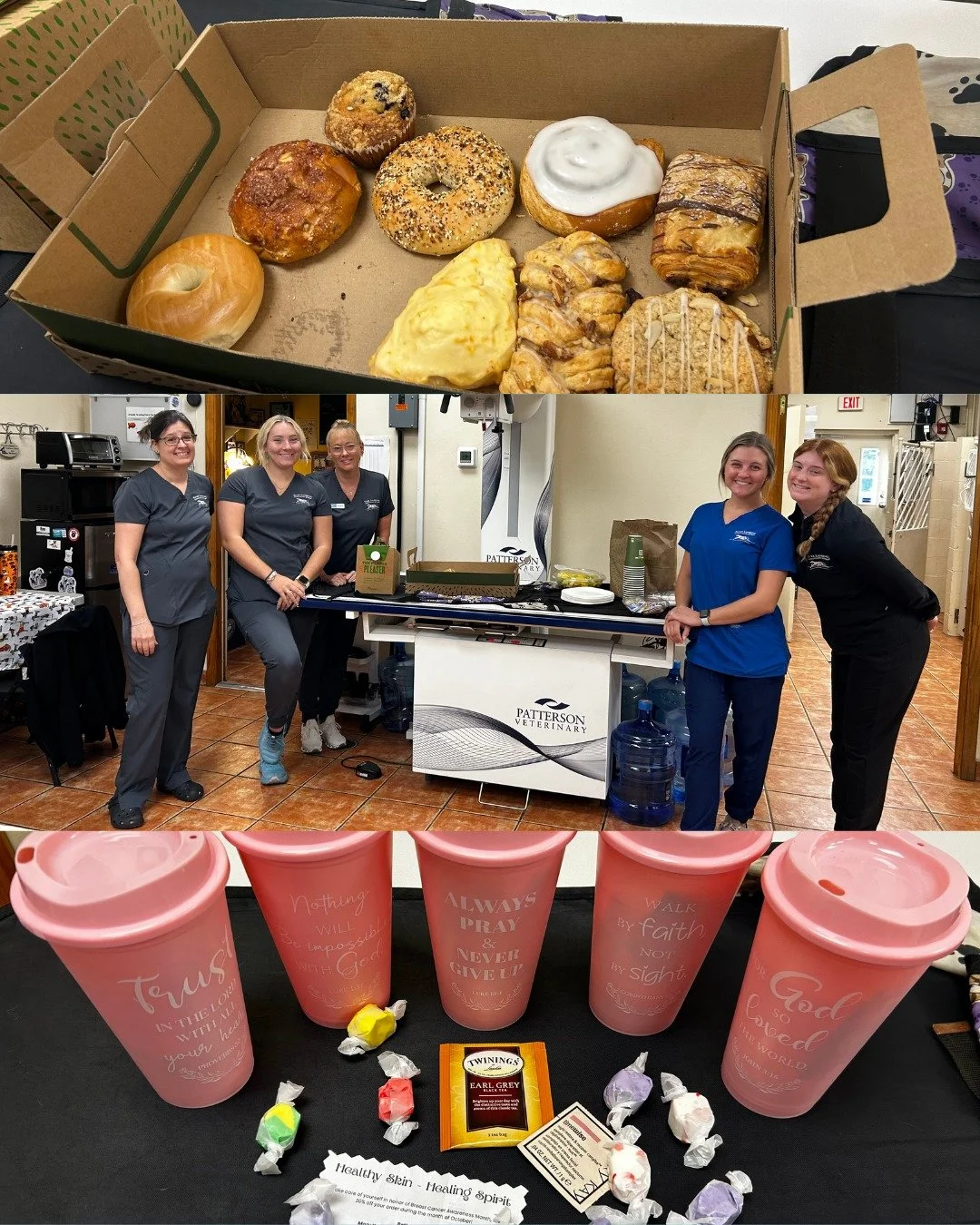 A special thank you 🩵 We are so grateful and truly feel the love and support for Vet Tech Appreciation week as we are spoiled from our clients.

(special shout out to long time client Mrs. Peace!)