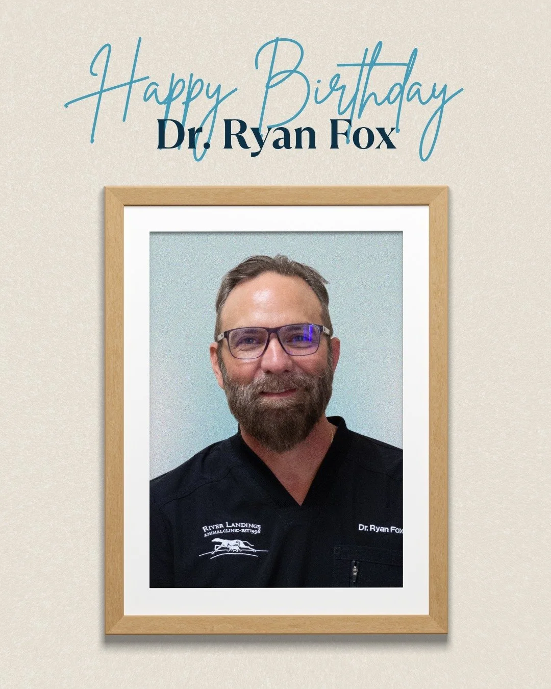 Happy Birthday, Dr. Fox! 🐾🎉

Our clinic&rsquo;s top dog, cat whisperer, and all-around animal superhero turns another year wiser.

Thanks for keeping tails wagging and spirits high, both in the exam room and around the clinic. We hope your day is f