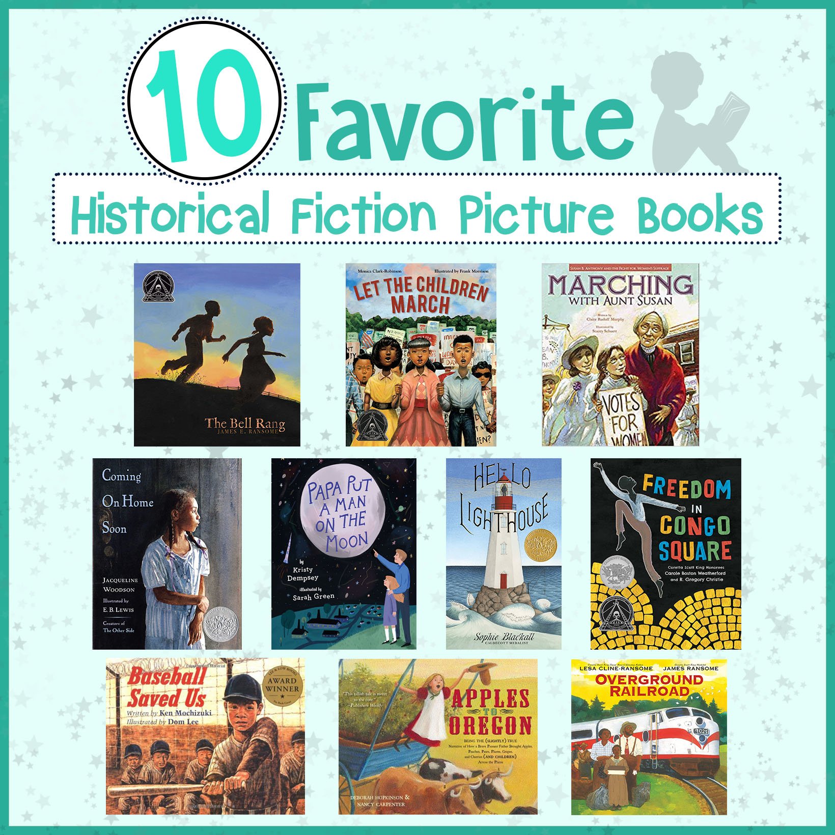 Stefanie Hohl - Blog - Top Ten Historical Fiction Picture Books