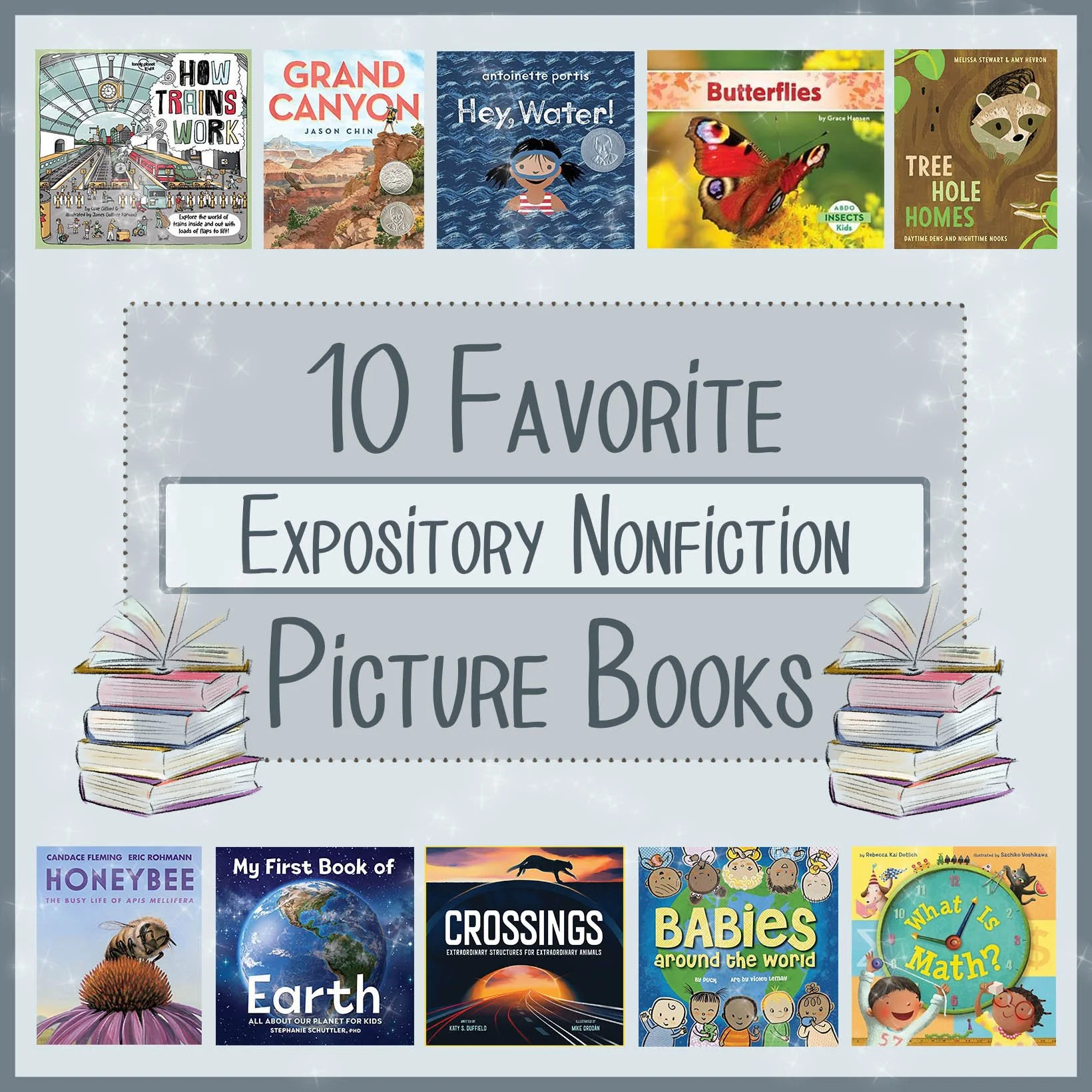 Stefanie Hohl - Blog - Top 10 Favorite Expository Nonfiction Picture Books