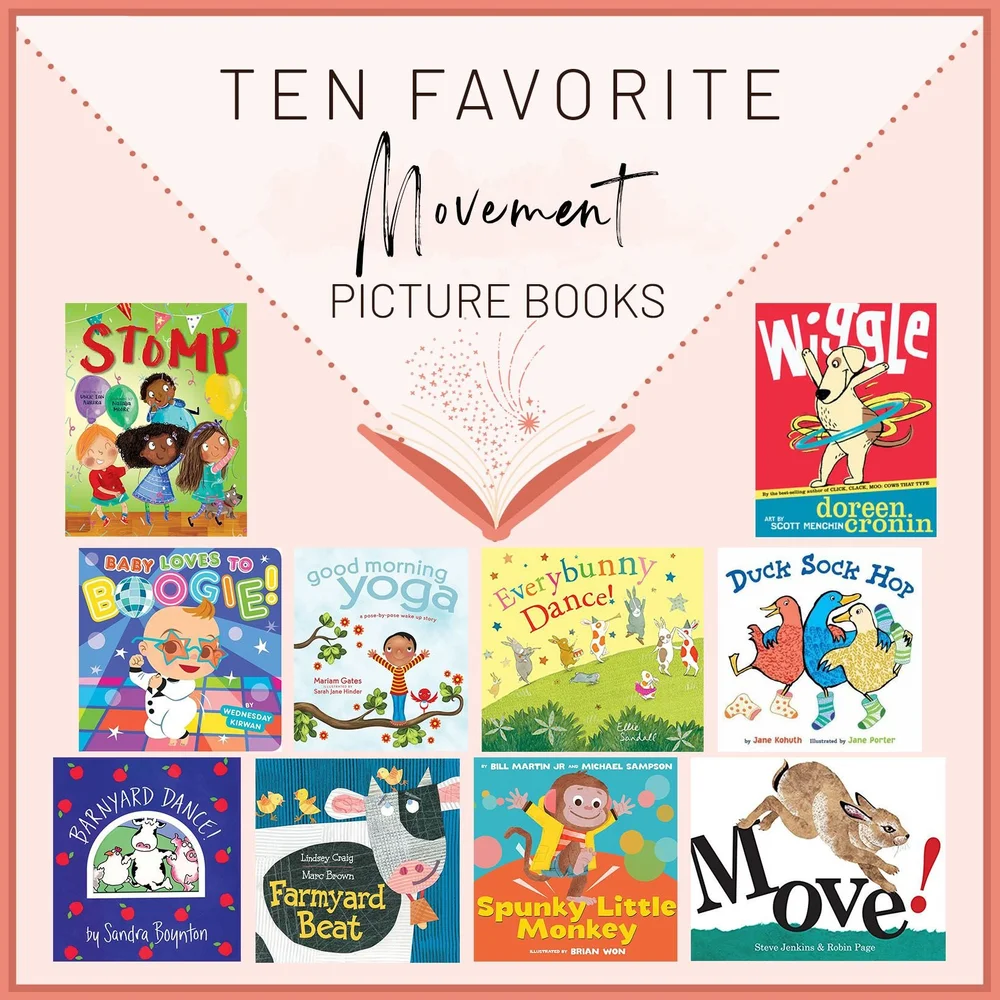 Stefanie Hohl - Blog - Ten Favorite Movement Picture Books