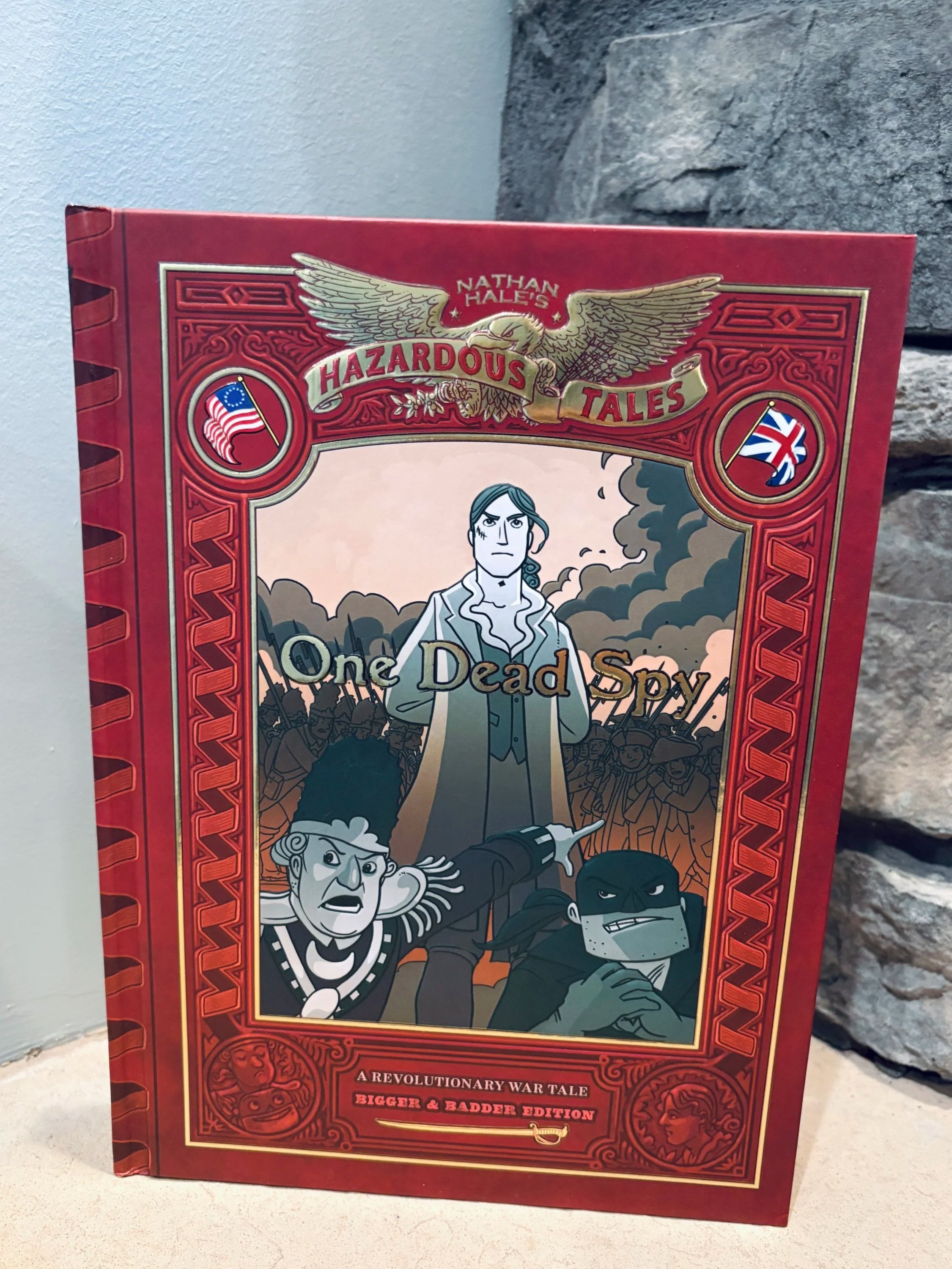 Sneak Peek: Nathan Hale’s Hazardous Tales: One Dead Spy by Nathan Hale