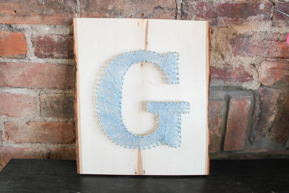 Rustic Wood String Art