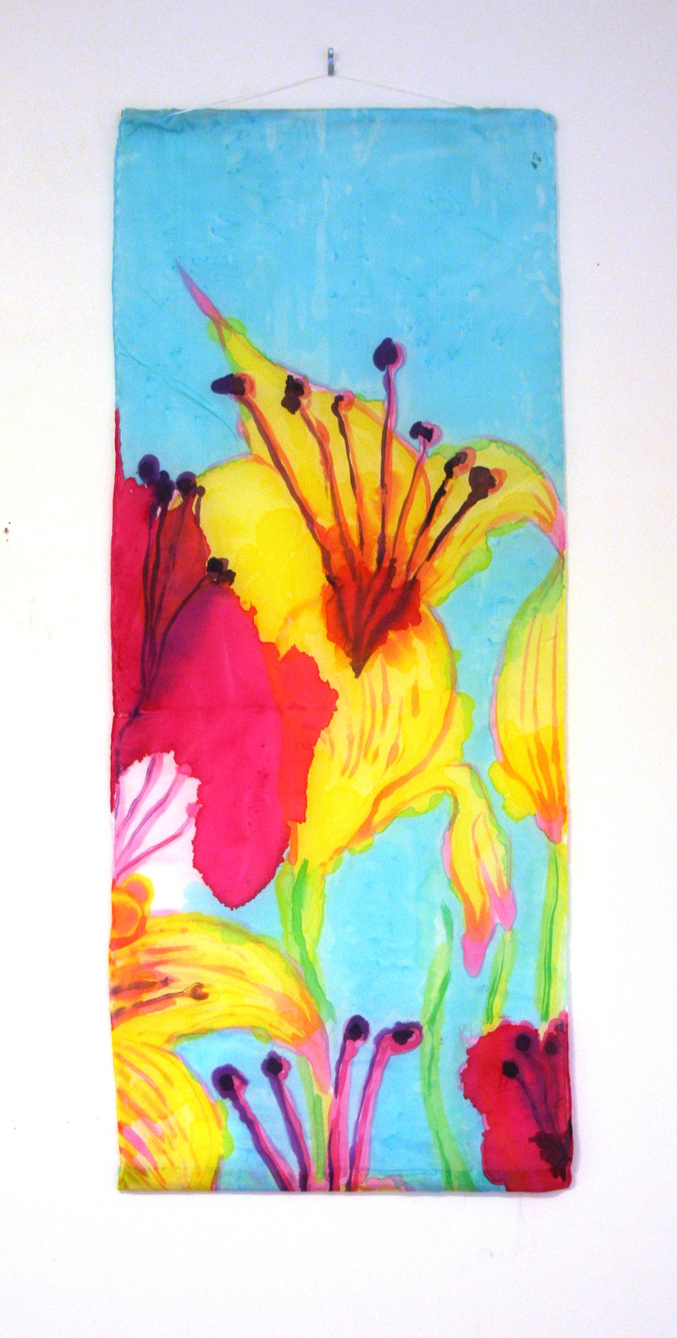 Red and Yellow Lilies