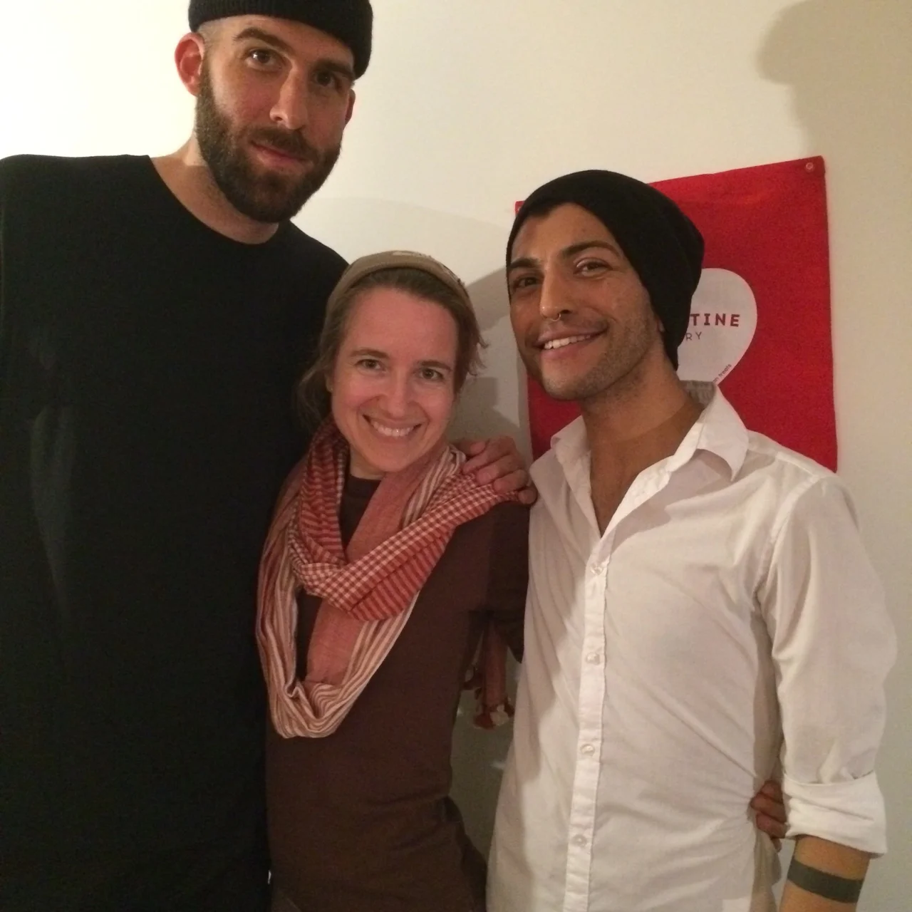 Tumbleweed Bed Stuy hosts event. Vani of Clementine Bakery and Dan of S,T Coffee