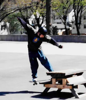 Dan Skateboarding