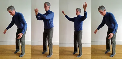 Gods Playing in the Clouds Qigong Move 2