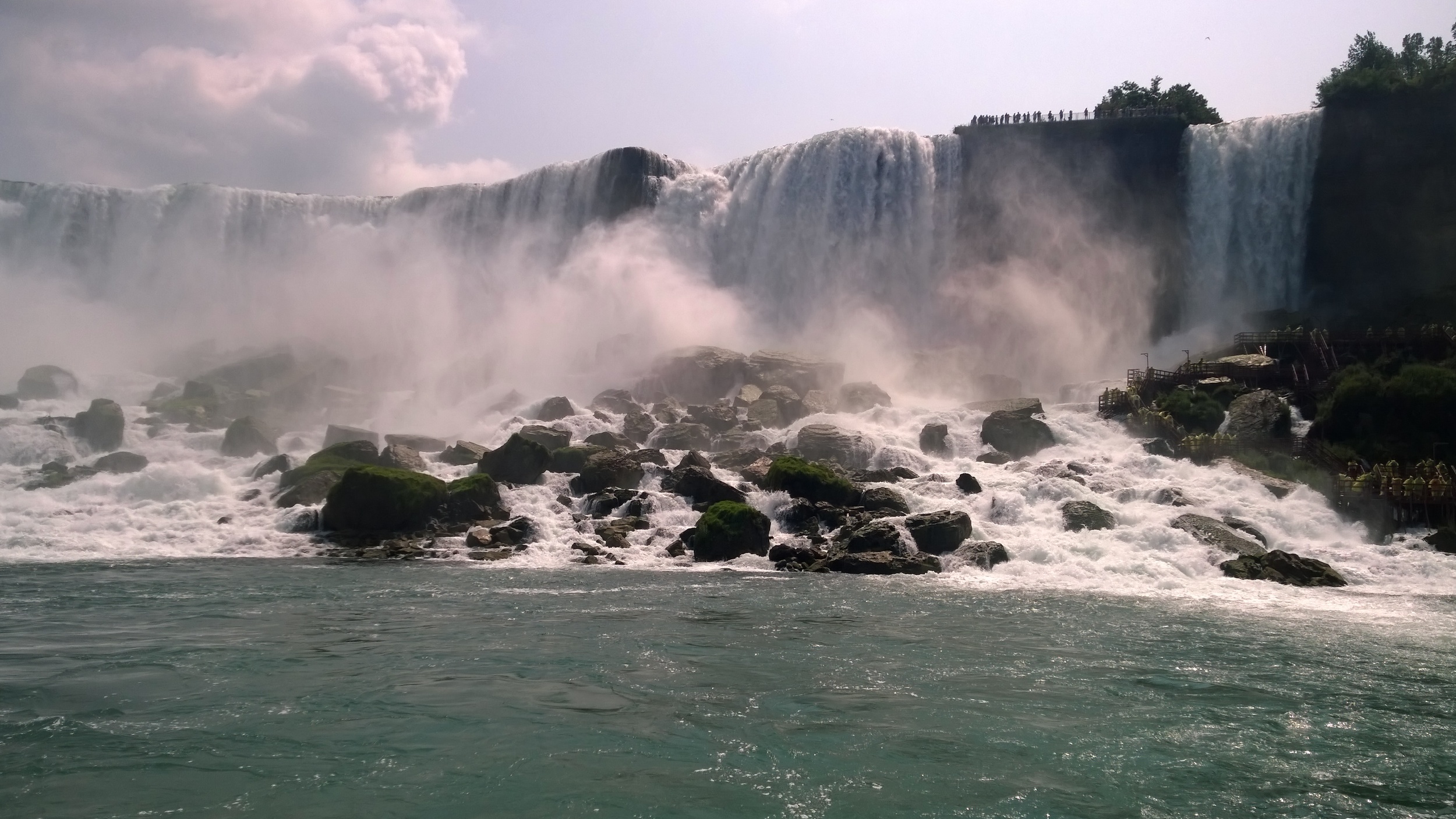 The turbulent waters of campaigning.