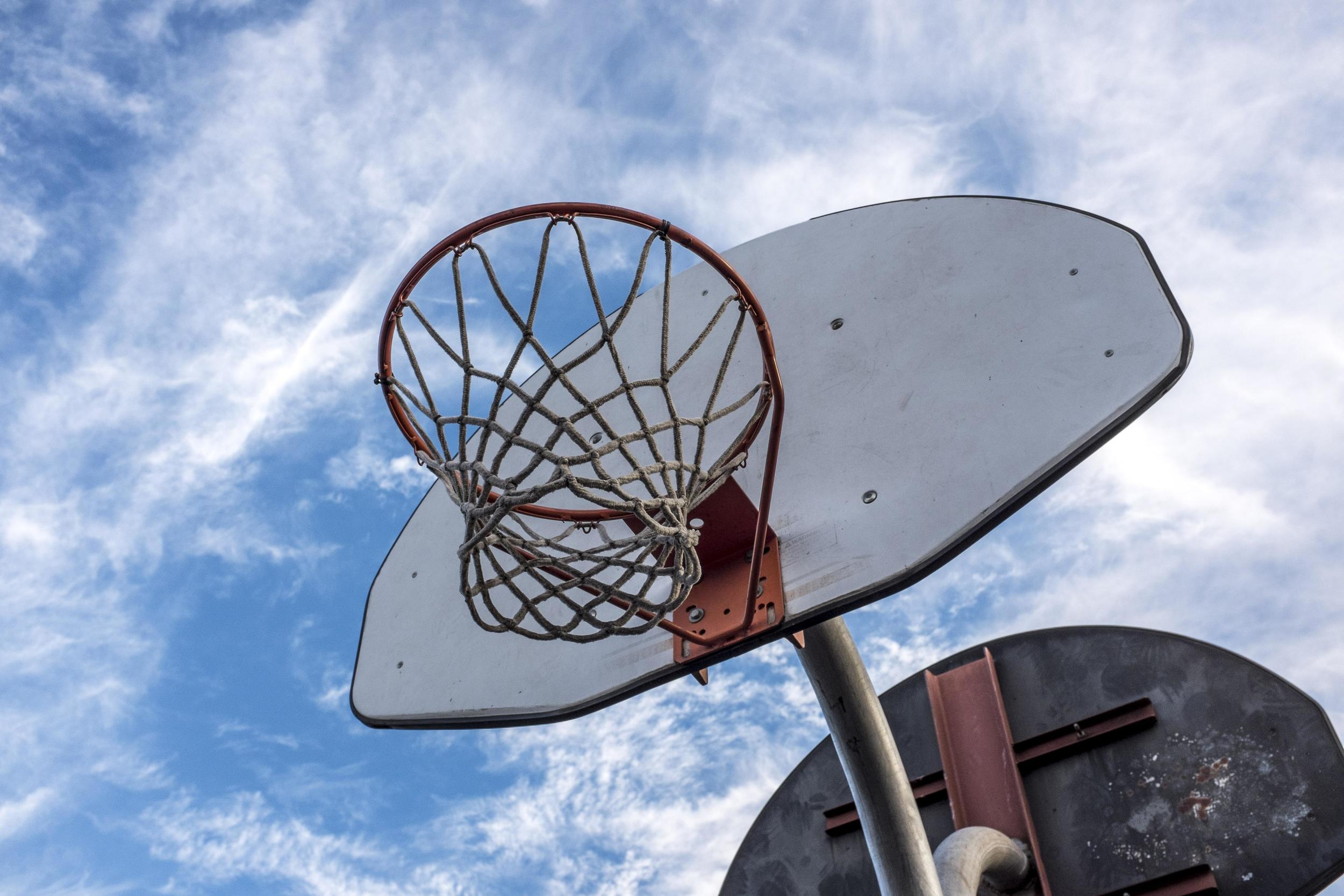 We found one backboard spared by Chocolate Thunder