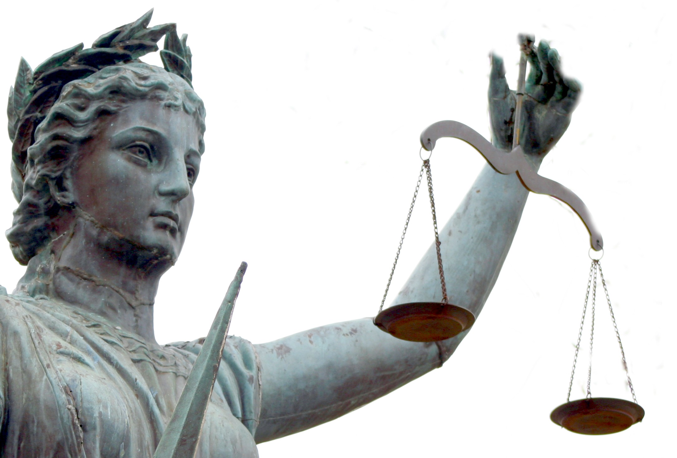The newest NFL mascot, Lady Justice
