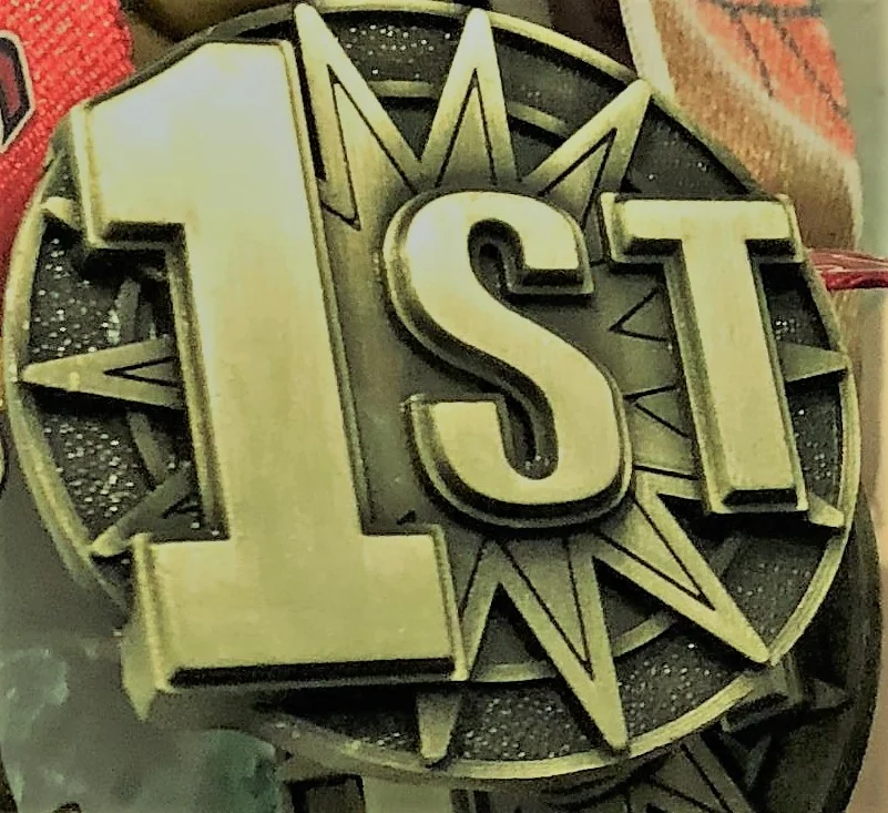 Here is your medal Mr Magary