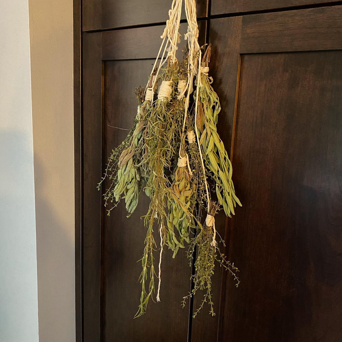 Herb drying gives me flashbacks to making Skyrim ingredient clutter :D