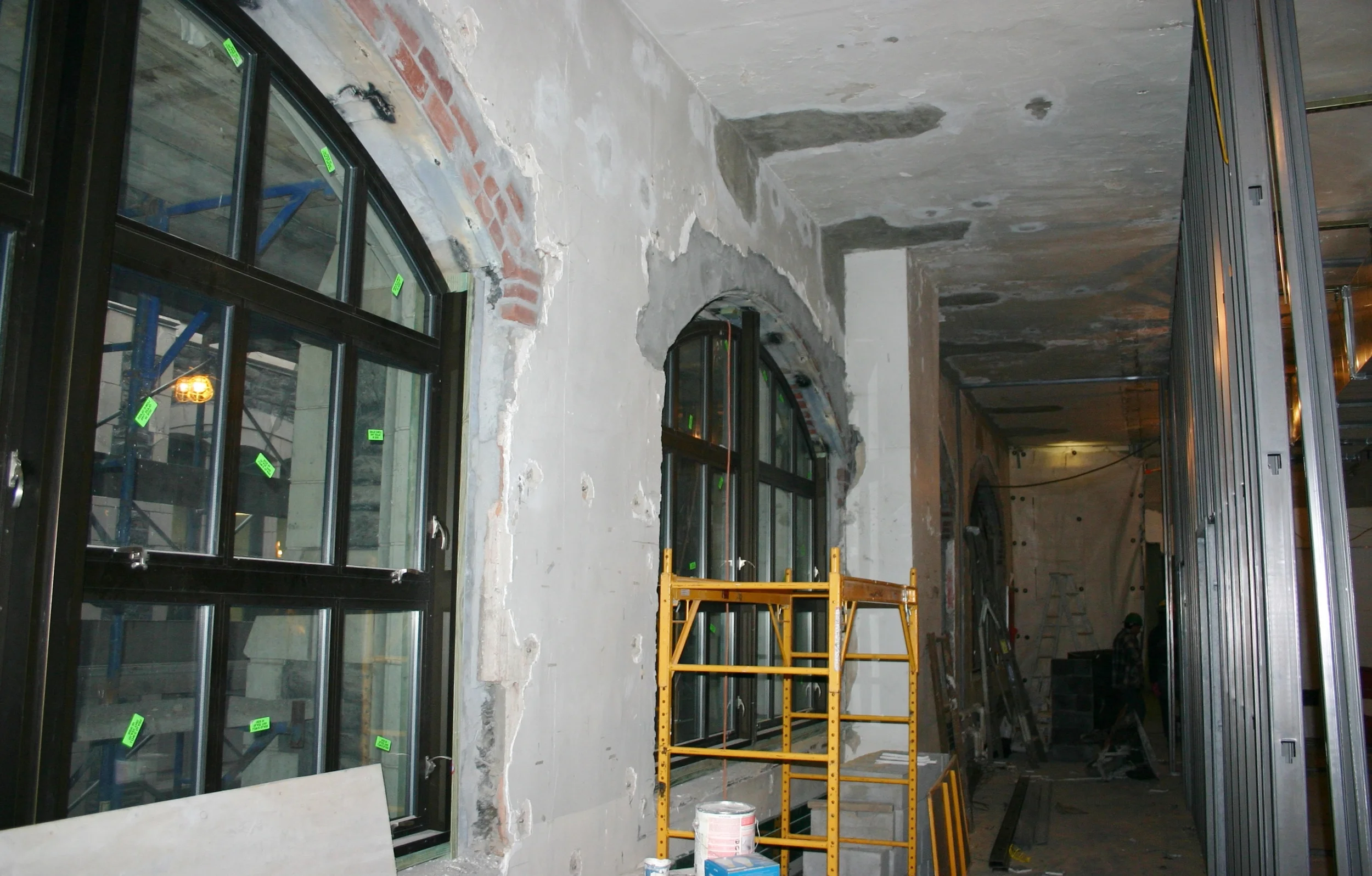 The City College of New York Hallway Reno (before)
