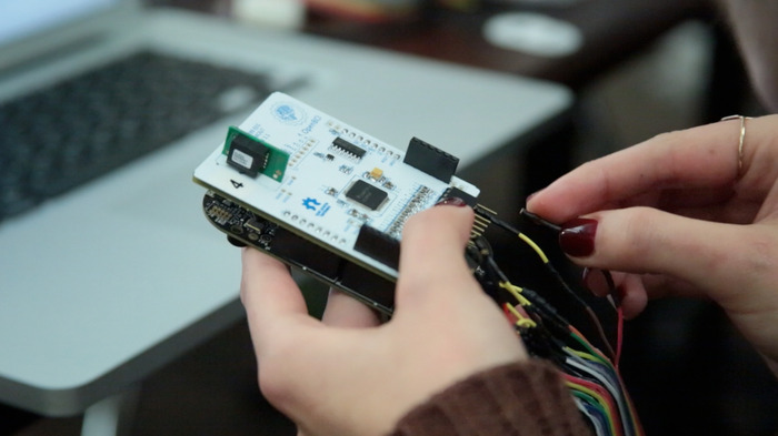 The OpenBCI V1 board: handling analog sensors in and streaming digital information back to a computer
