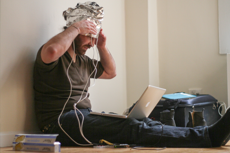 Even wild ideas were considered for the noise reduction problem when designing a wearable that measures tiny signals.