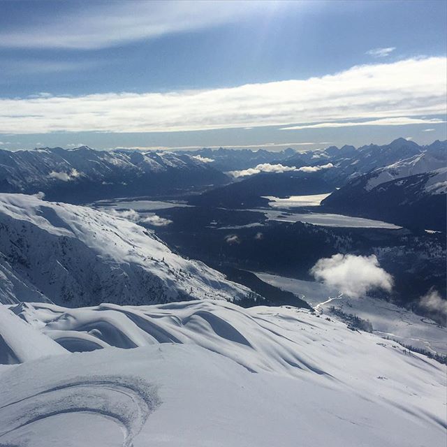 Alaska Heliskiing Day 7: rest day number 2 in a row. Dreaming of Thursday's #powder session