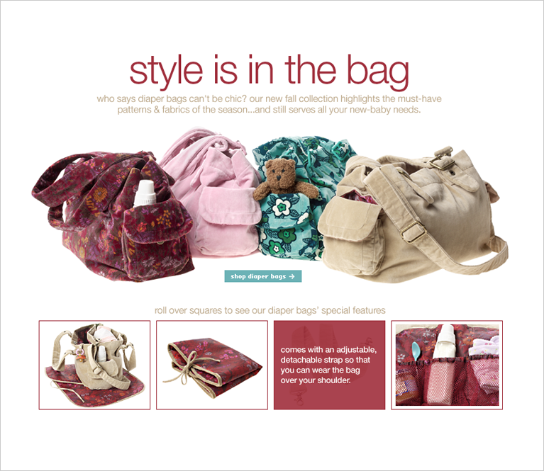 gap diaper bag