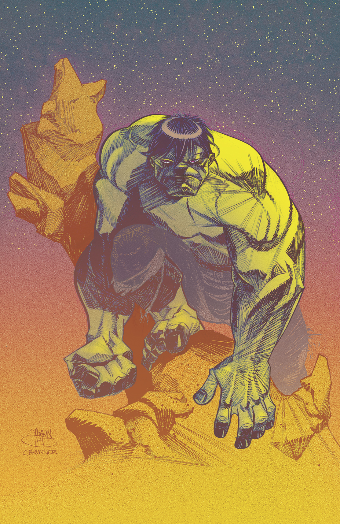 Incredible Hulk print
