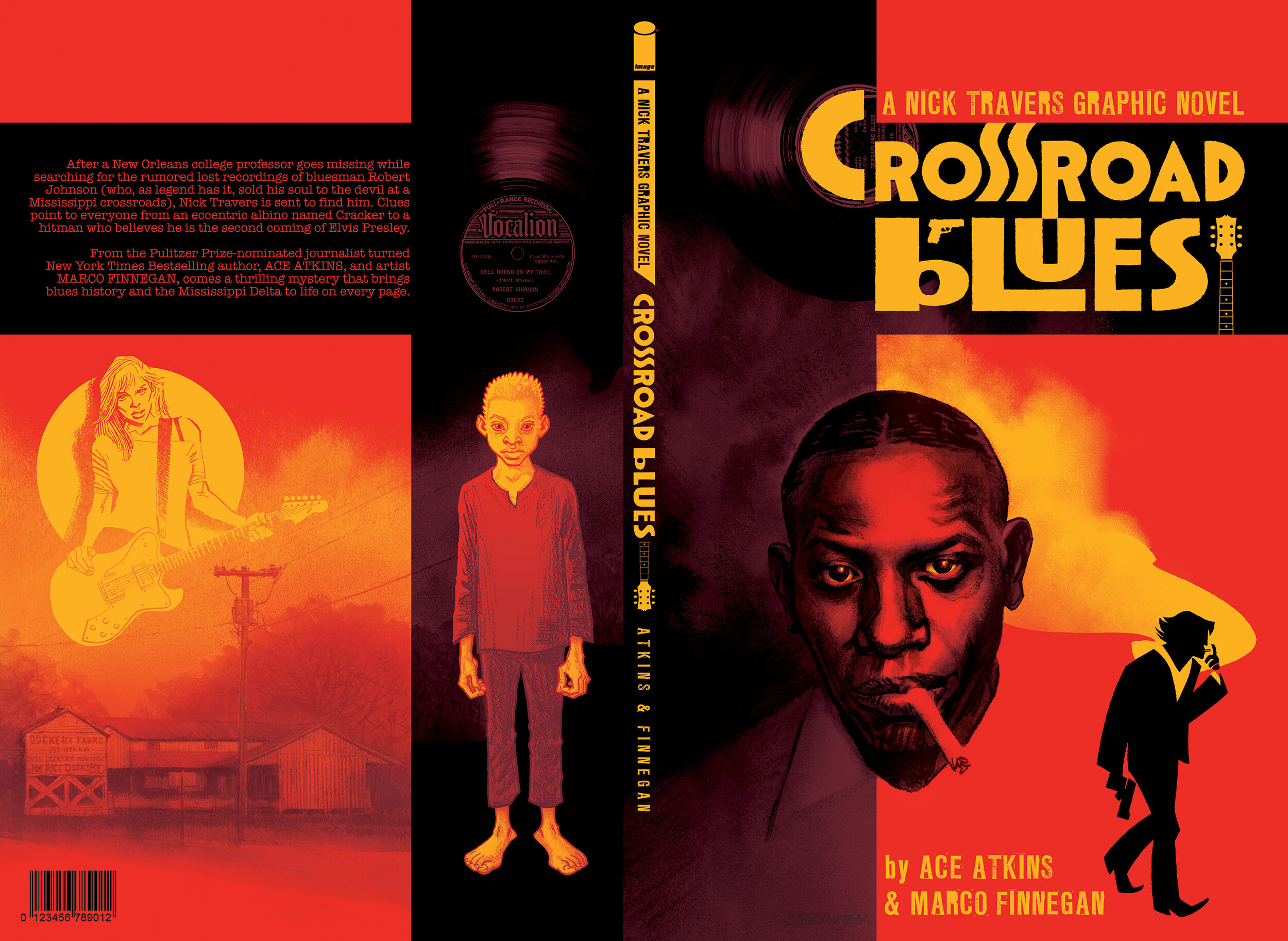 Crossroad Blues graphic novel adaptation