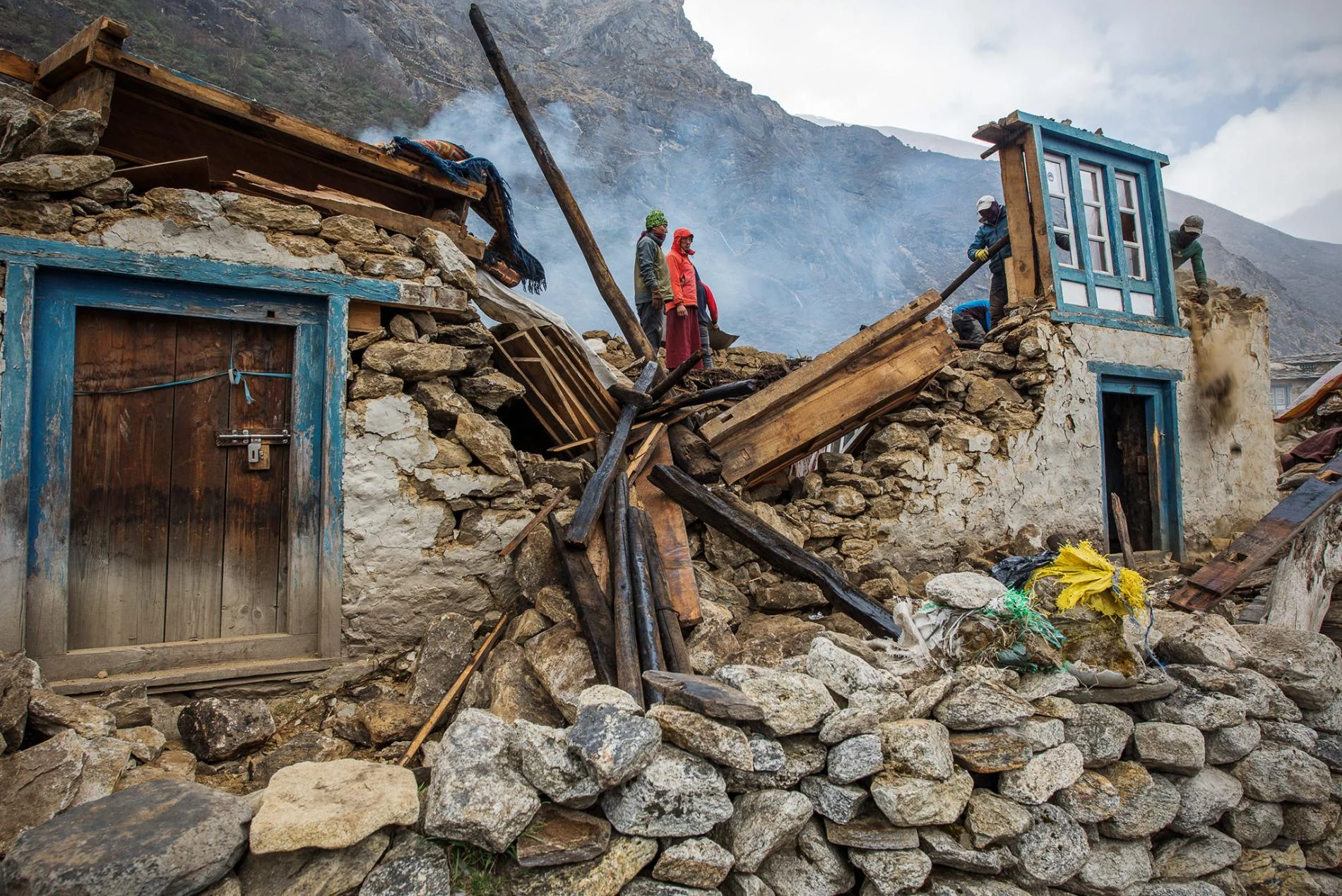 National Geographic: 10 Pictures You Haven't Seen Reveal Destruction Deep In Nepal