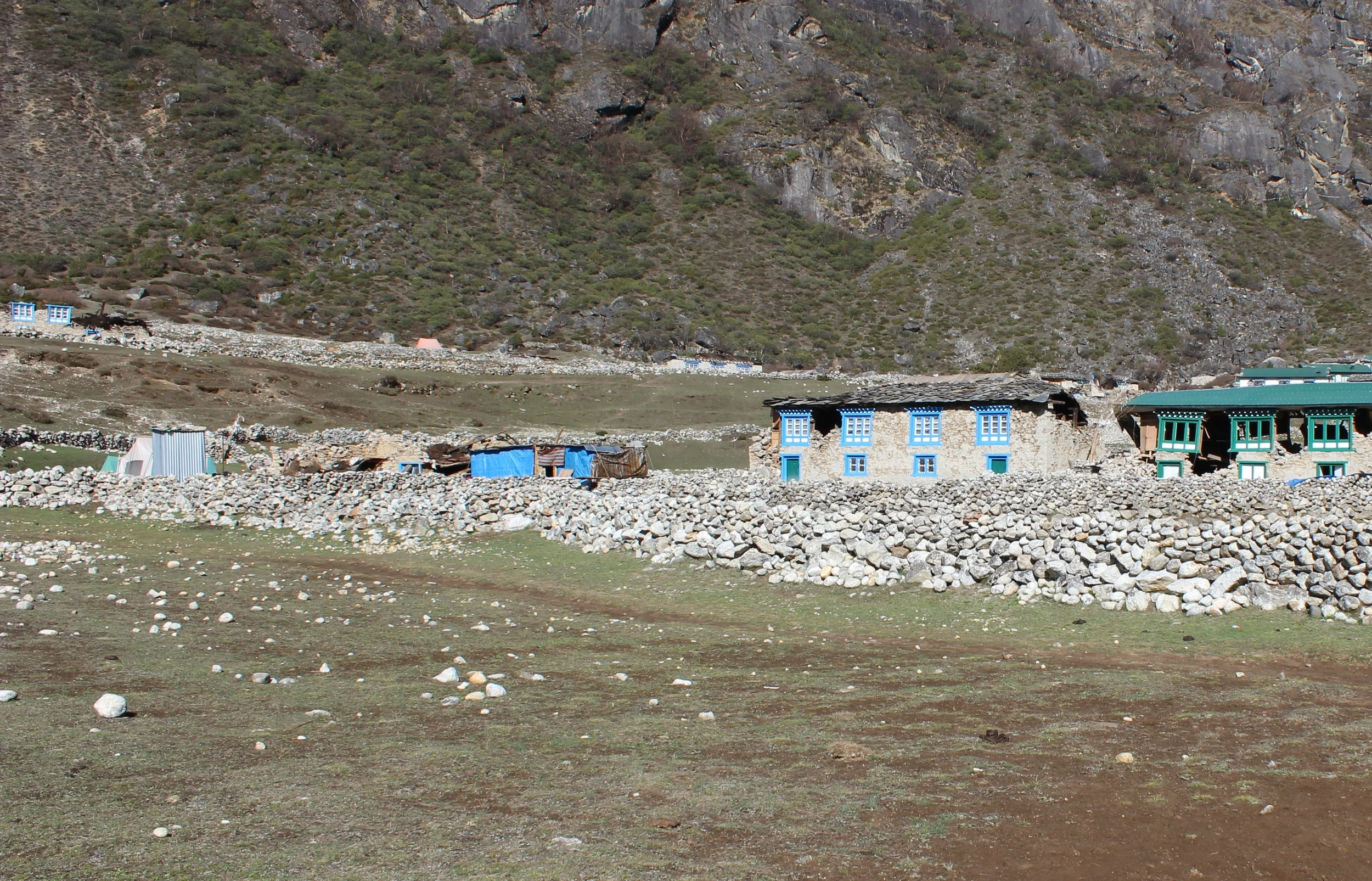 Thangte, From Entrance (After)