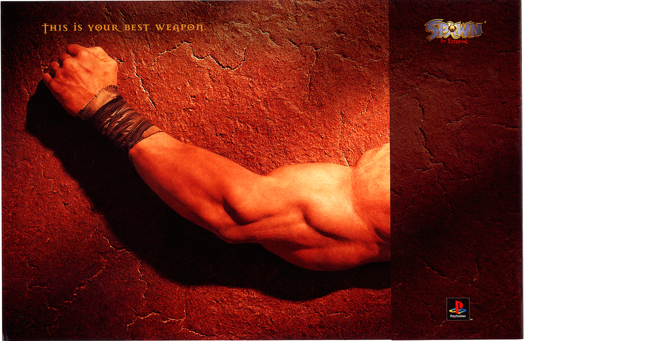 PLAYSTATION SPAWN - GATEFOLD CLOSED
