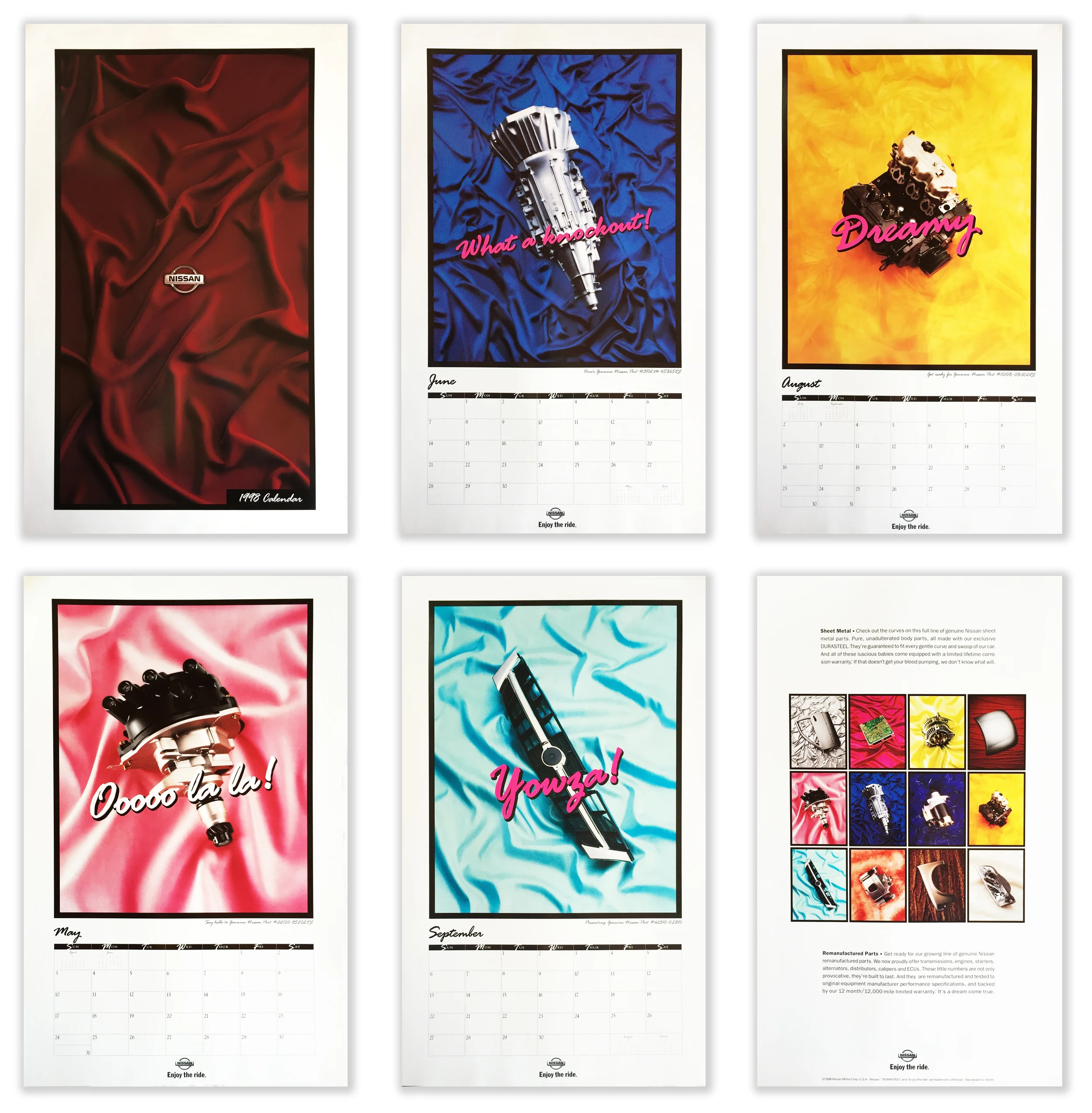 NISSAN PARTS & SERVICE CALENDAR