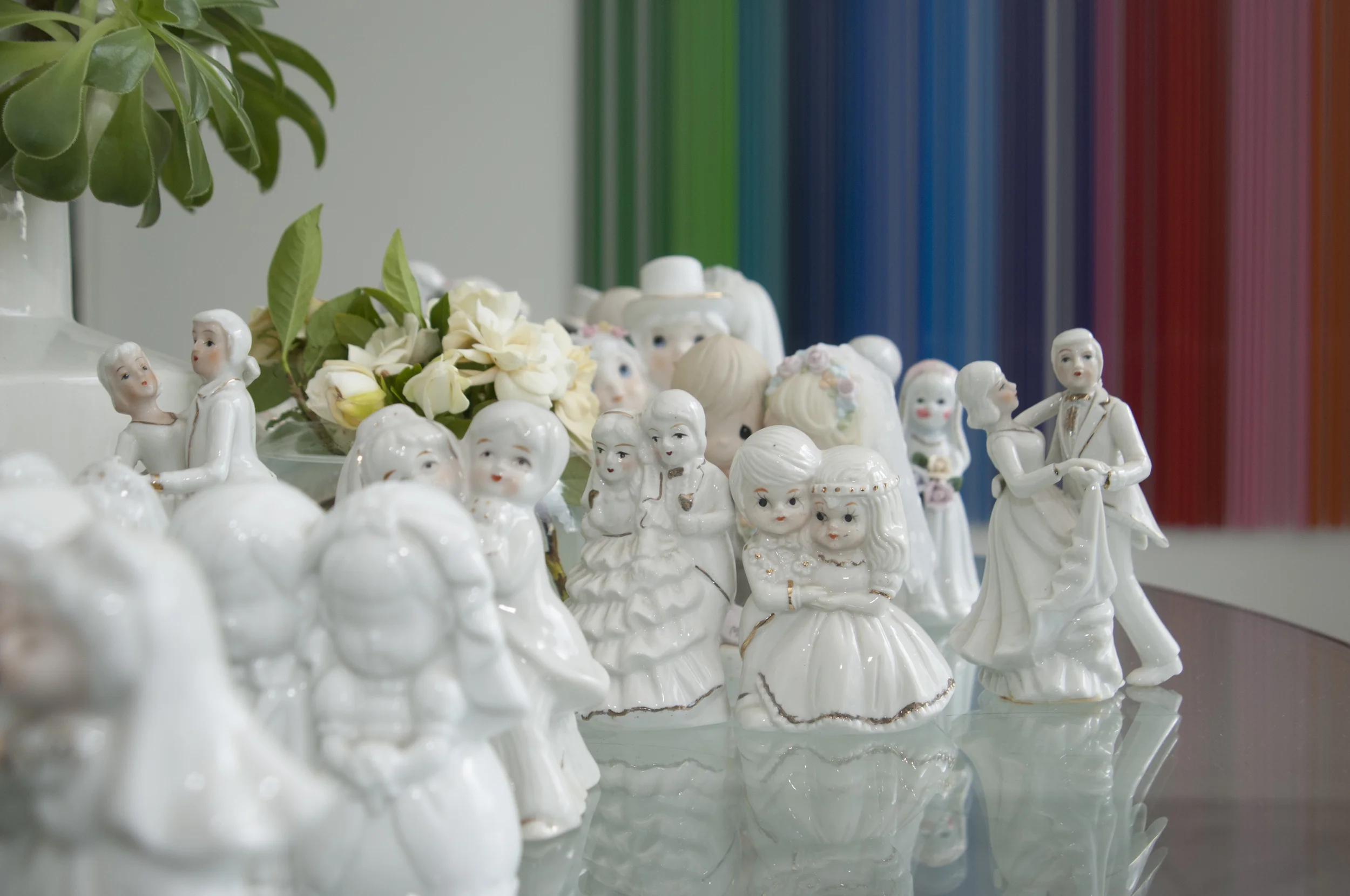 Suzie Stanford's collection of cake toppers