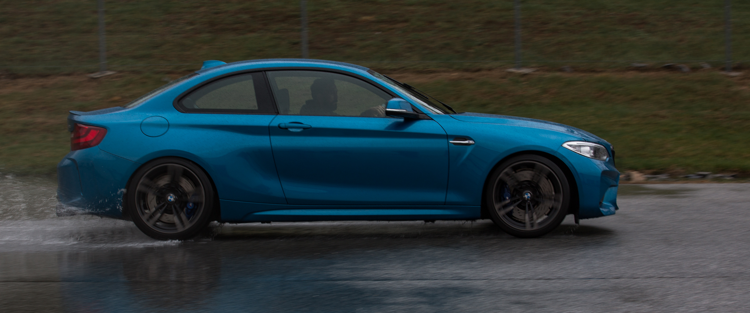 The owner was more than happy to show us the performance capabilities of BMW's newest M-Powered model.