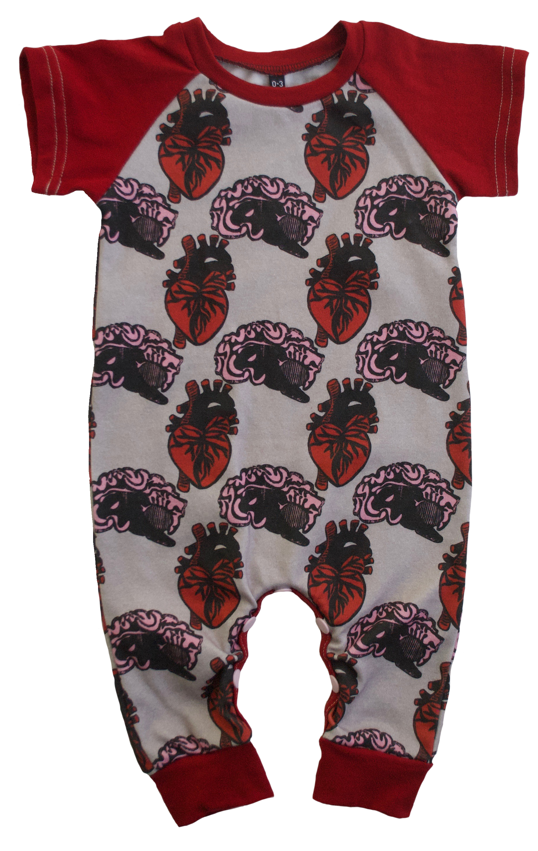 unisex baby clothes heart brain clothing baby toddler gender neutral