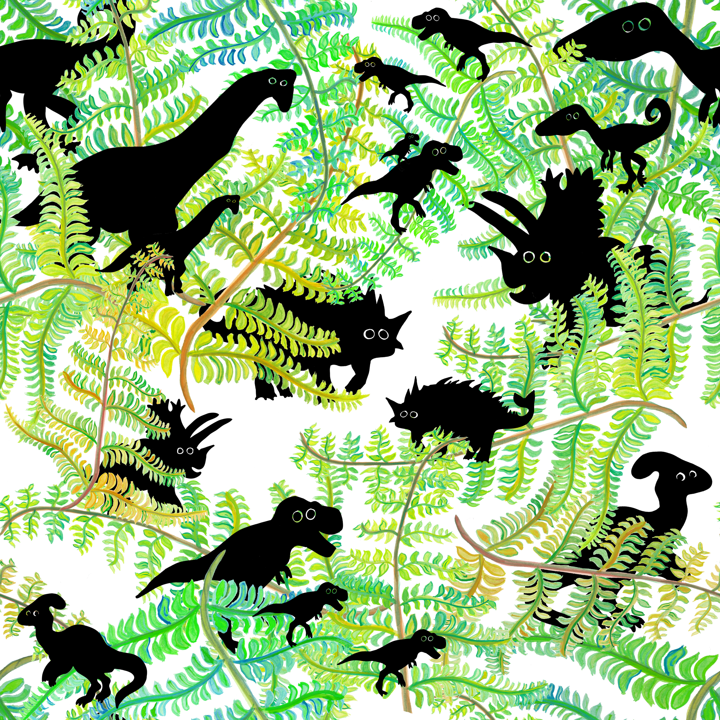 DinoPrintTRexBabies.png