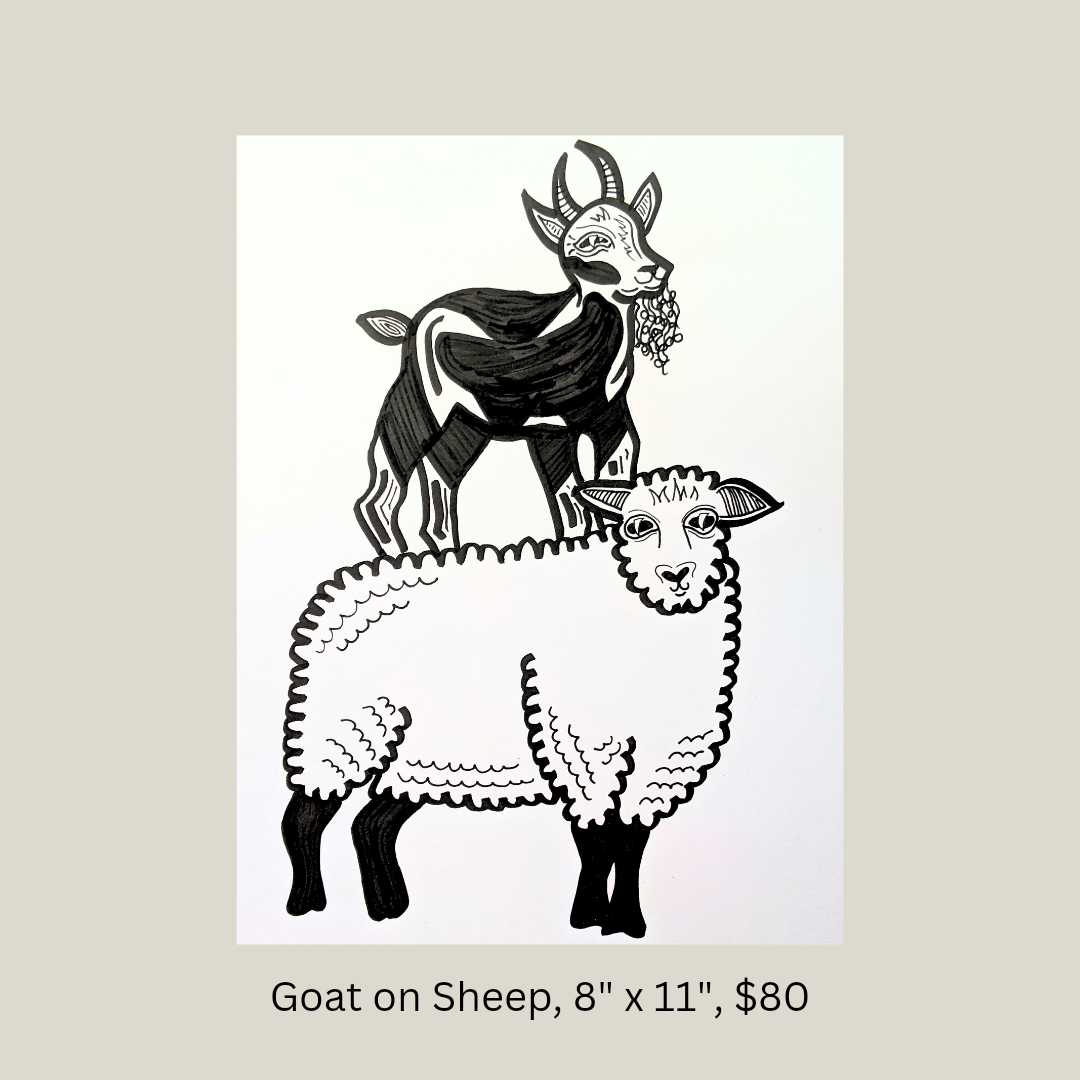  Original artwork, print unavailable. Inquire at t@tabbhansen.com for purchase.  