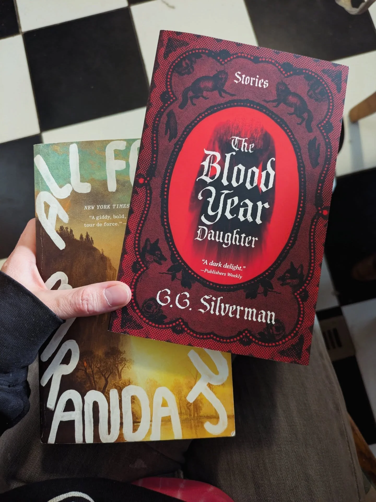 @gg_silverman The Blood Year Daughter and @mirandajuly All Fours are this week's reads. Congratulations to my friend, G.G., how exciting to pick up your work from @page1books here in Albuquerque. &hearts;️
