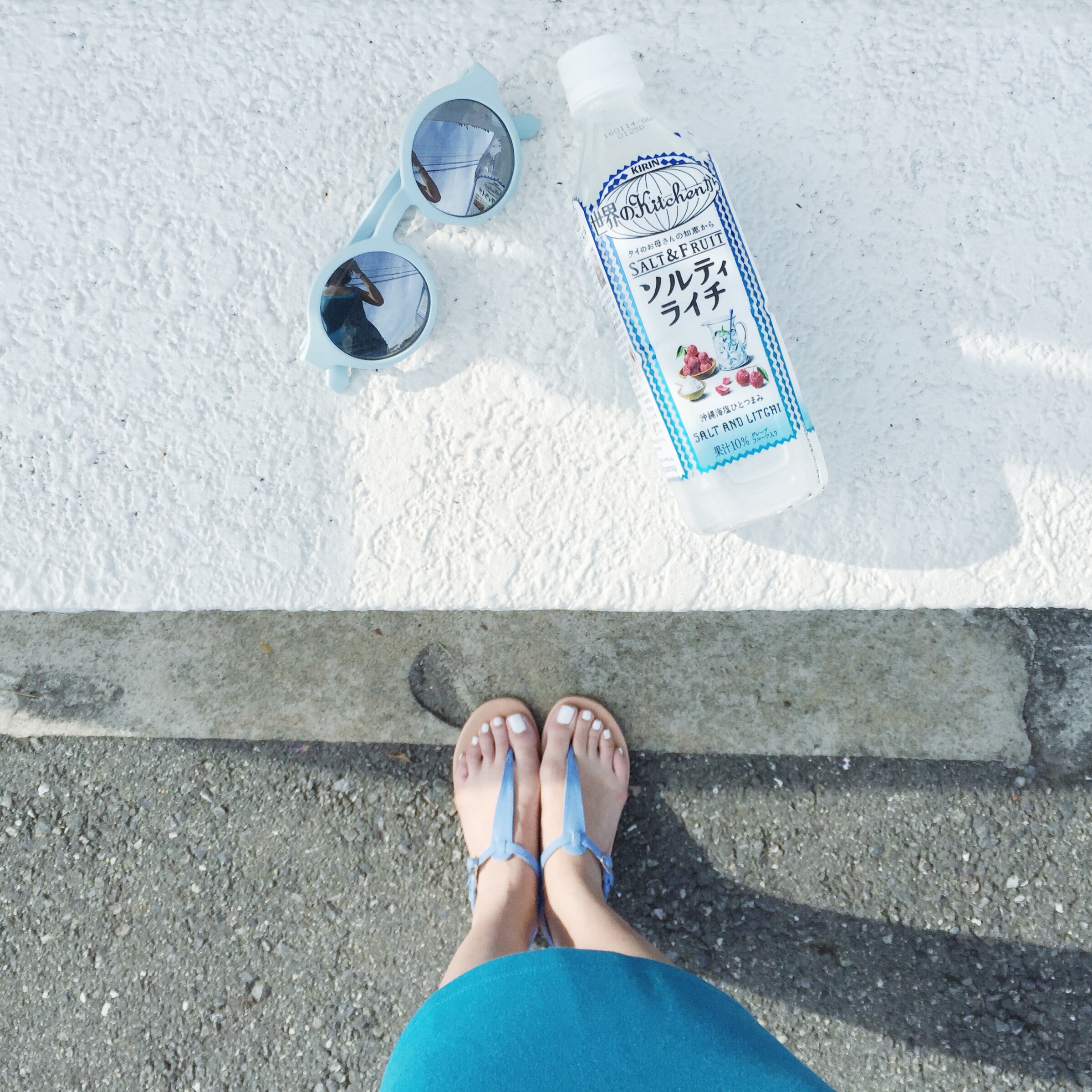 Zara Sunglasses | H&M Sandals