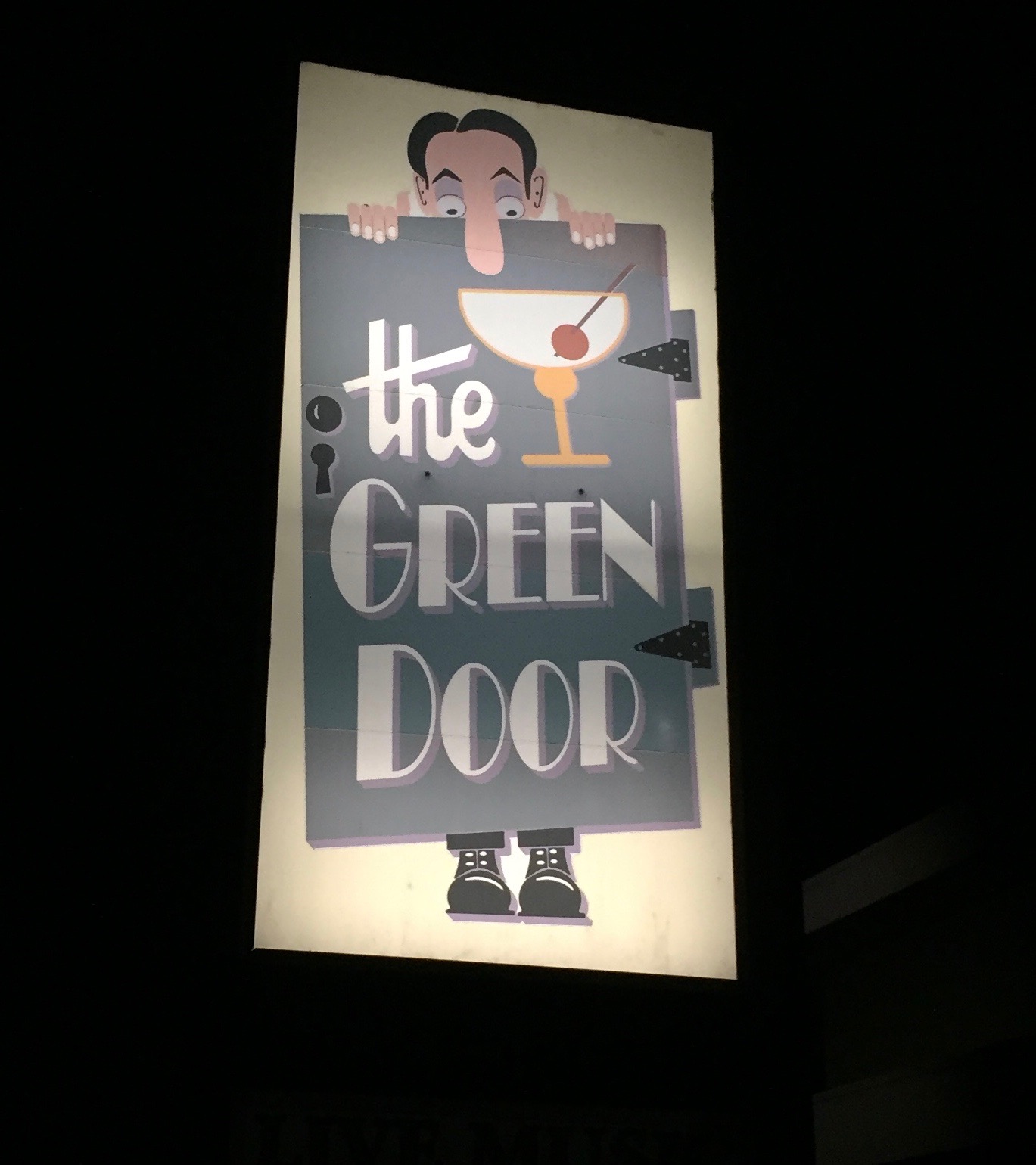 The legendary Green Door, Napa