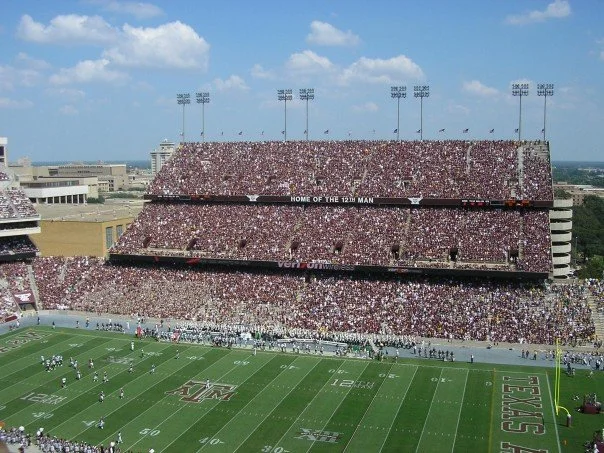 My first Aggie game! 2007