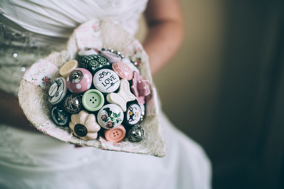 I Heart Buttons Bouquets Heart Bureau Bouquet  - pippa brown photography1.jpg