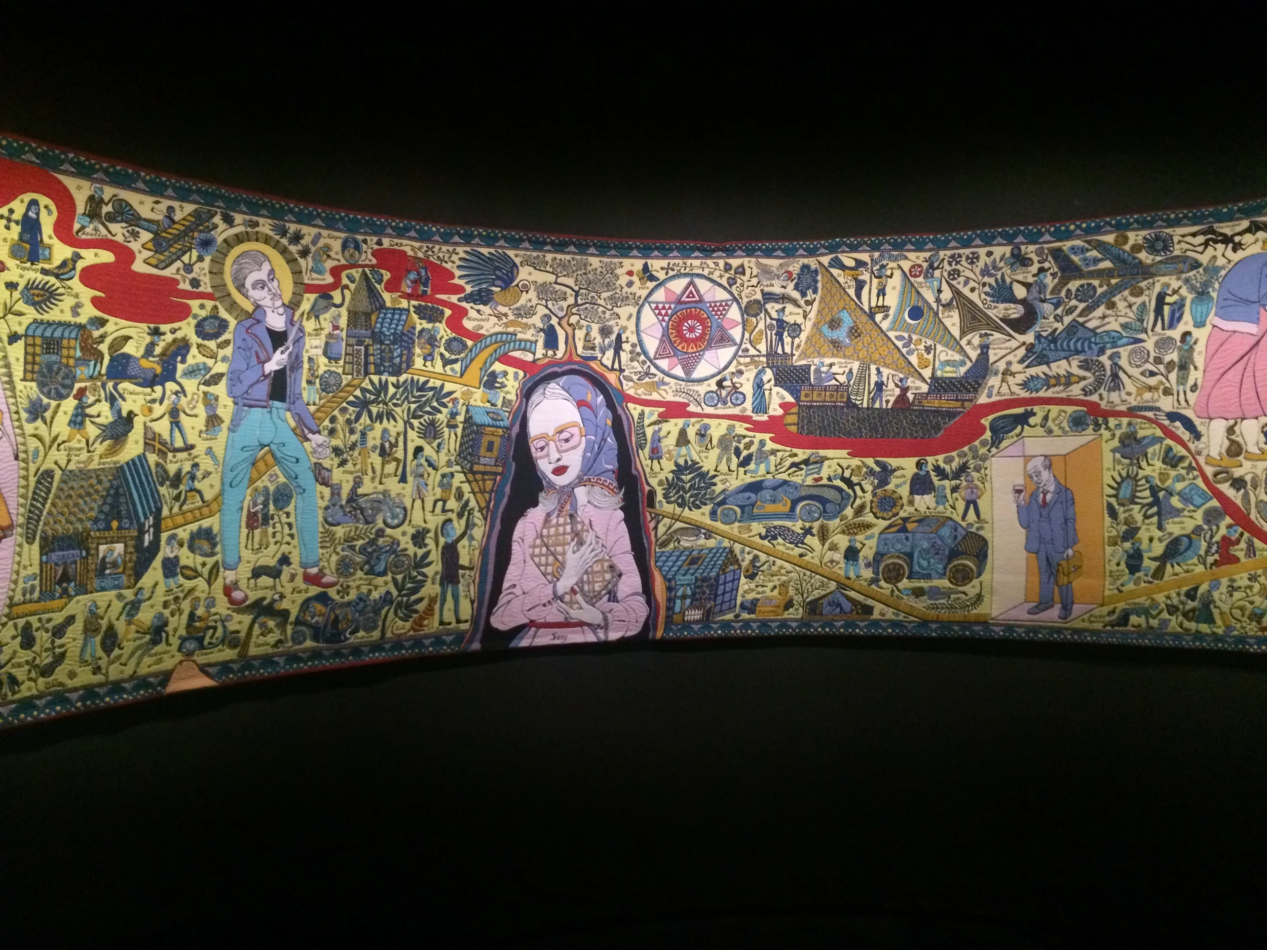 The Walthamstow Tapestry van Grayson Perry gekozen door Sywert van Lienden