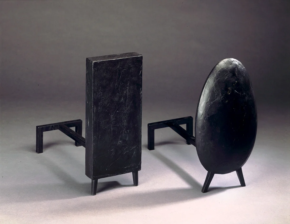 Garouste & Bonetti Firedogs ‘Abstract’, 1994